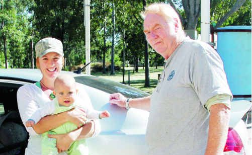 Debbie Murphy has hired QAS baby capsules for her daughters and said it gave her peace of mind knowing someone like Dennis Todd had professionally fitted them. Debbie Murphy has hired QAS baby capsules for her daughters and said it gave her peace of mind knowing someone like Dennis Todd had professionally fitted them.